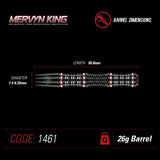 Winmau Mervyn King Special Edition Steel Tip Darts