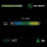 Winmau Firestorm Steel Tip Darts