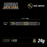 Winmau Aspria Steel Tip Darts