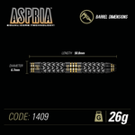 Winmau Aspria Steel Tip Darts