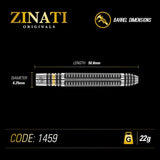 Winmau Zinati Steel Tip Darts