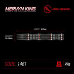 Winmau Mervyn King Special Edition Steel Tip Darts