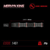 Winmau Mervyn King Special Edition Steel Tip Darts