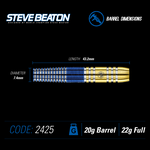 Winmau Steve Beaton (STL Blues Colors) Soft Tip Darts