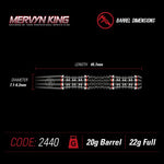 Winmau Mervyn King Special Edition Soft Tip Darts