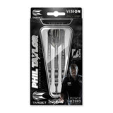 POWER 8ZERO BLACK 80% Tungsten Steel Tip Darts