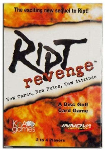 Ript Revenge Disc Gold Card Game