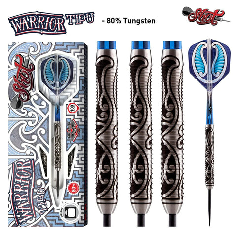 Shot Warrior Tipu Steel Tip Darts