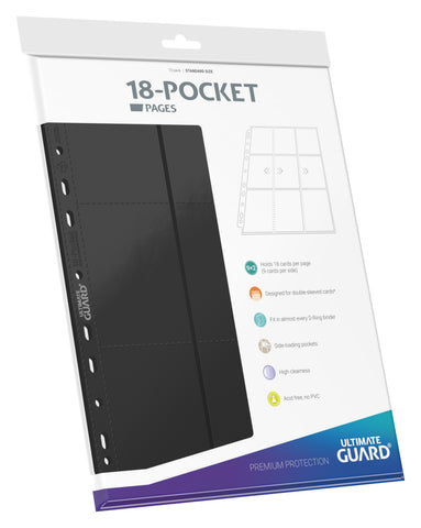 Ultimate Guard 18 Pocket Binder Pages
