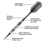 Viper Bobcat Adjustable Weight Soft Tip Darts