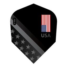 30-3507 Viper V-100 Flights Standard USA Flag Black
