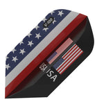 30-3604 V-100 Dart Flights Slim American Flag USA